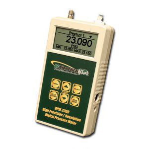 Digital Press/Vac Meter - 75 / 10 PSI for Anesthesia - DPM-23017510NFC