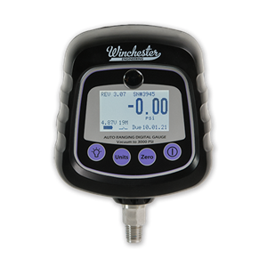 Digital Pressure Gauge Kit - Auto Ranging - Vacuum to 3000 PSI - Model1-Kit