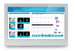 Adlink 21.5" or 23.8" Fully-sealed Medical Panel Computer - MLC 5-21/23