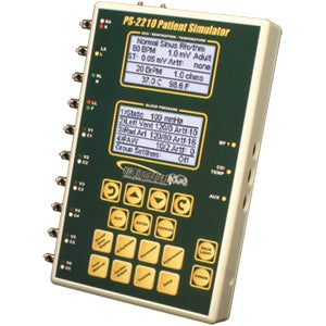 Patient Simulator w/ ECG, Resp, Arrhs, Temp, 1 IBP - PS-2210
