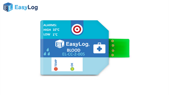 Lascar EasyLog Pack of 10 Blood Temp & RH Logger